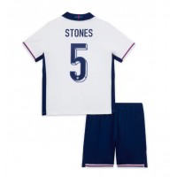 Dětský Fotbalový dres Anglie John Stones #5 ME 2024 Domácí Krátký Rukáv (+ trenýrky)